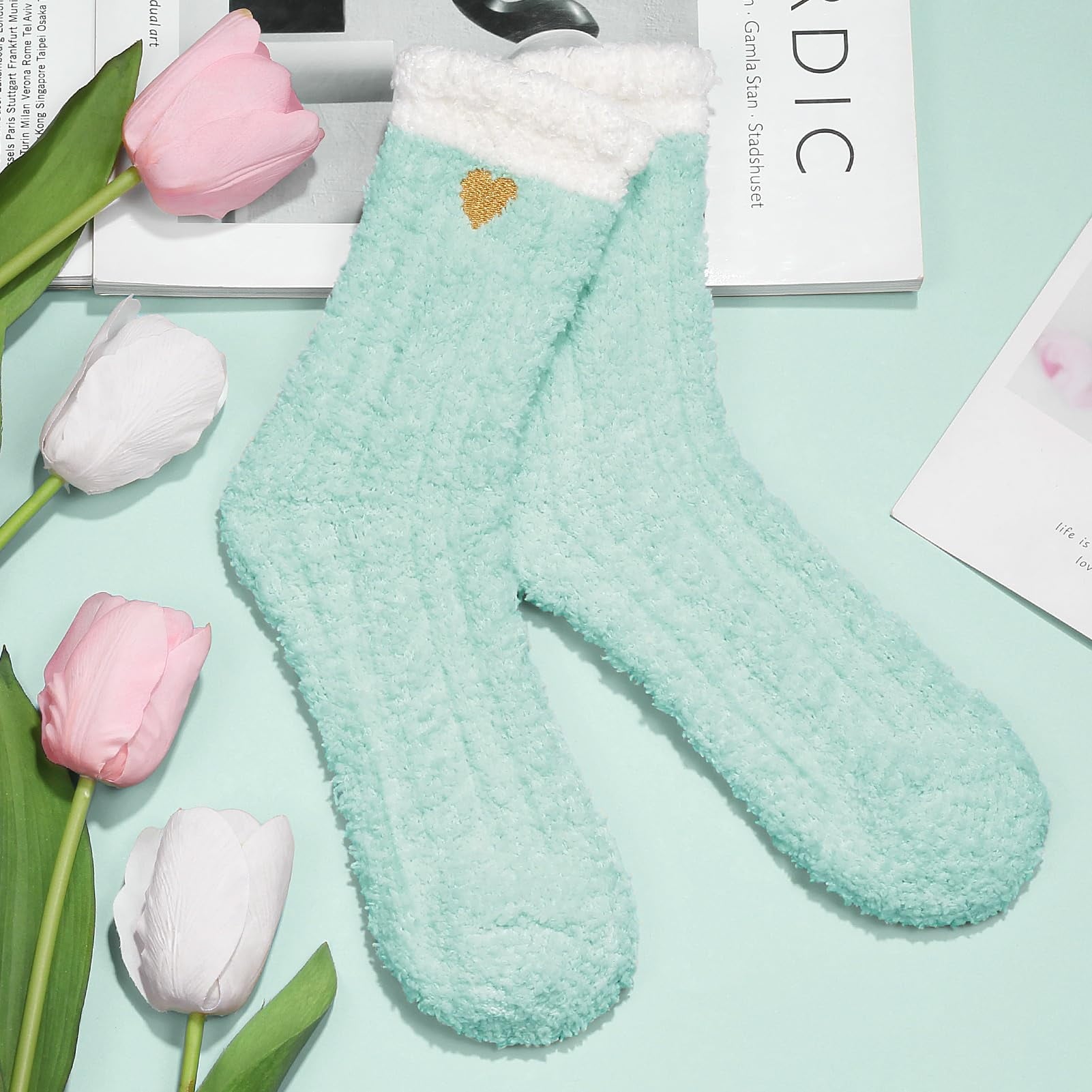 Gift Baskets for Women, 11 Pcs Self Care Gifts Get Well Soon Gifts, Ocean Relaxing Spa Bath Gifts Sets w/ Luxury Flannel Blanket, Mothers Day Gifts for Mom Her Wife Friends Sister Wife