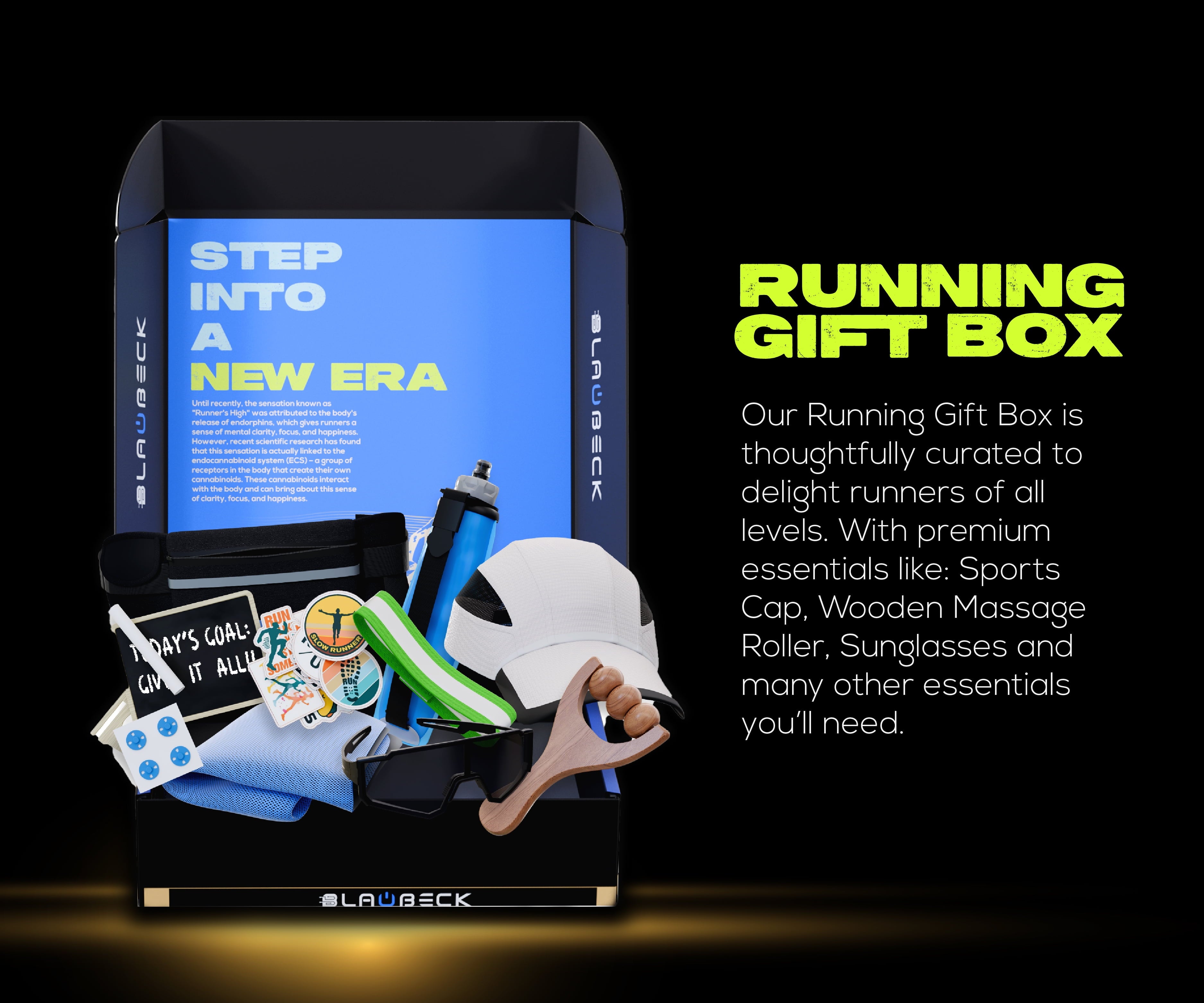 Running Gift Box with Accessories for Marathon Runners