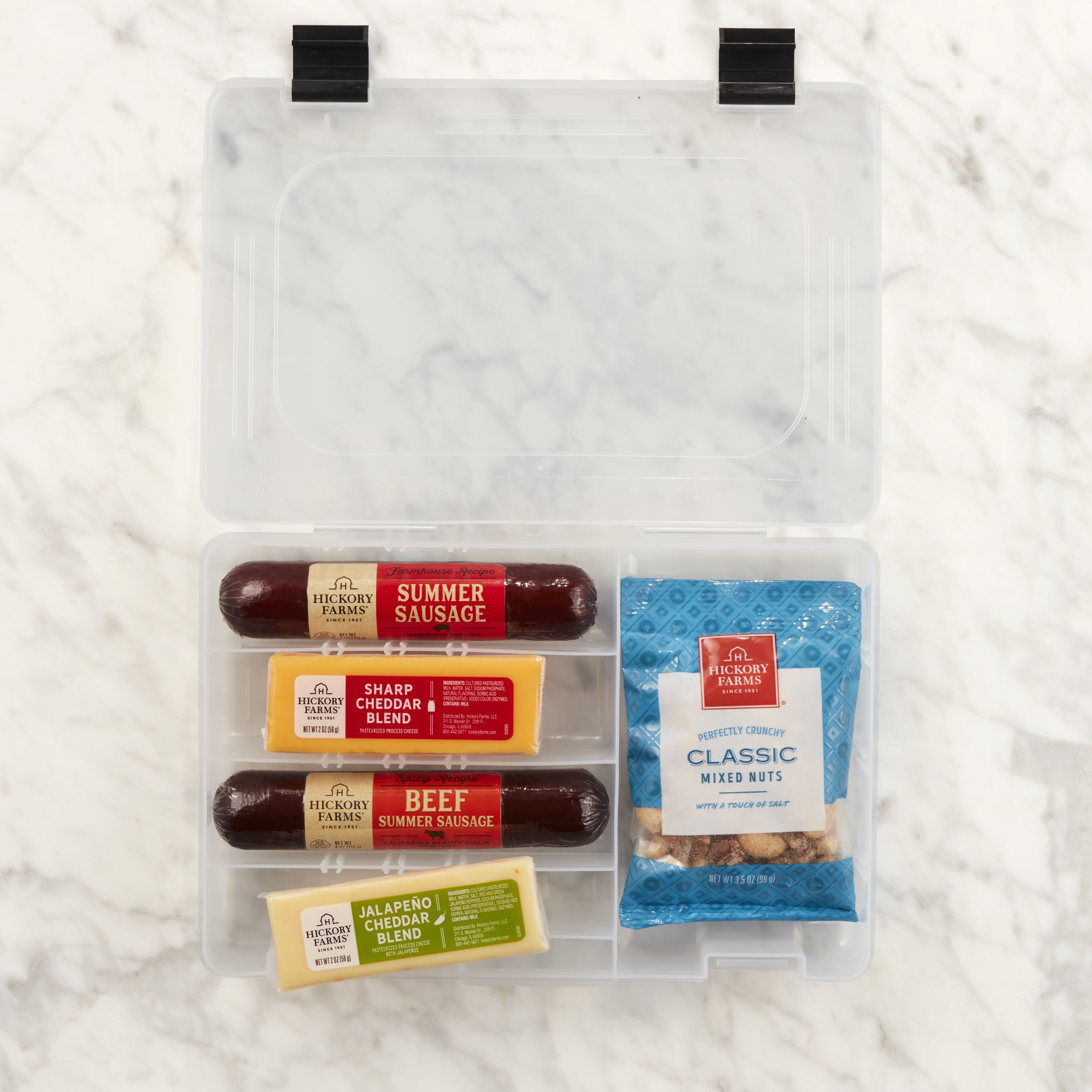 Hickory Farms Meat & Cheese Snackle Box | Gourmet Charcuterie Gift Box