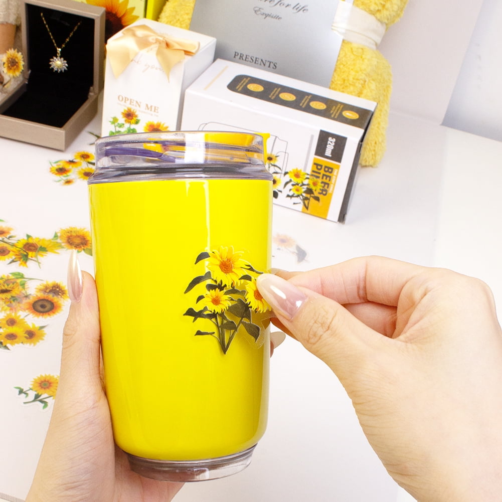 10pcs Sunflower Themed Gift Set for Women Self Care Gift Basket for Her Best Friend Cheer Up Birthday Gifts Teacher Gifts  Christmas Gifts