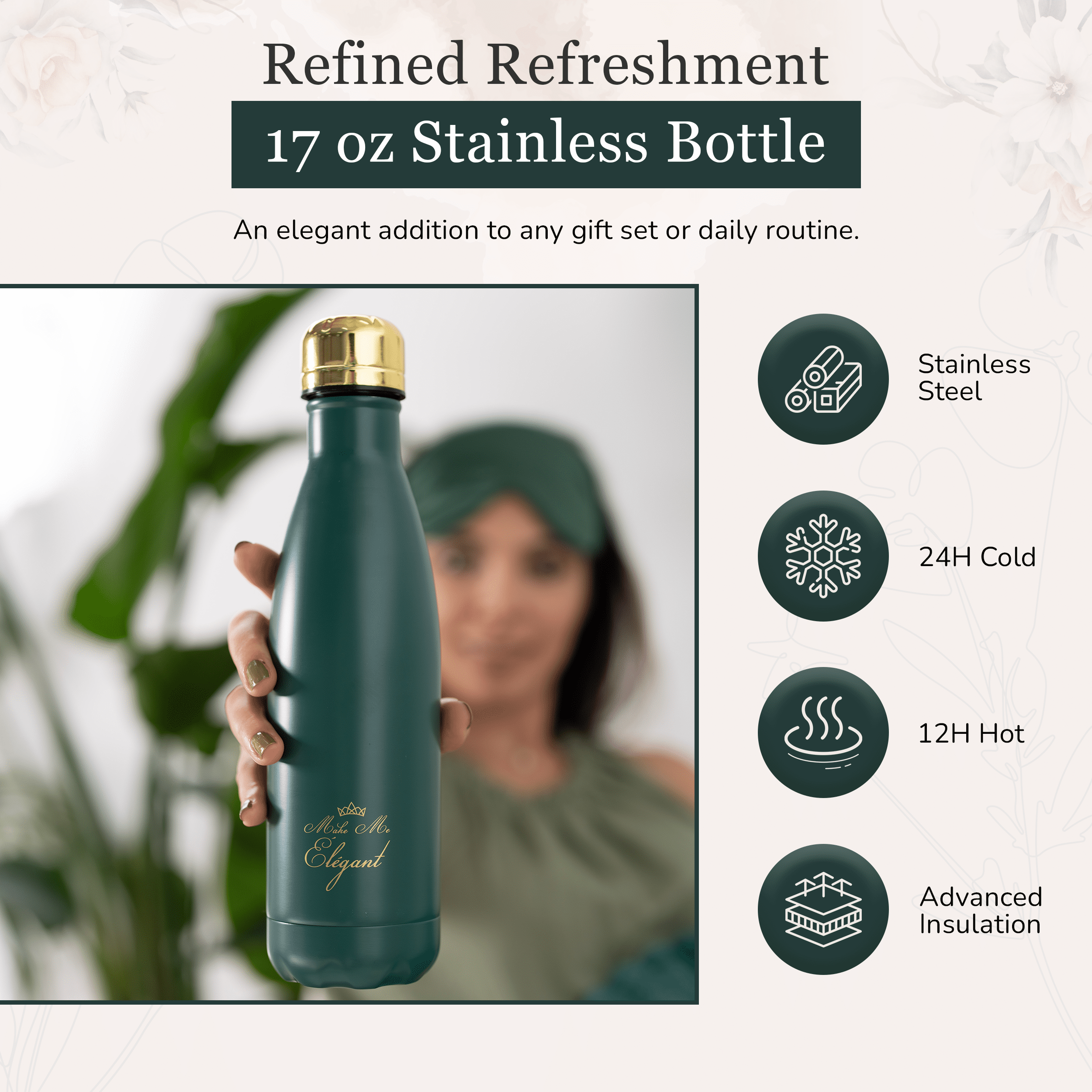 Make Me Elegant Relaxing SPA Box, Self Care Spa Gift Basket, Beauty Birthday Gift for Her, Mother’s Day Gift Idea