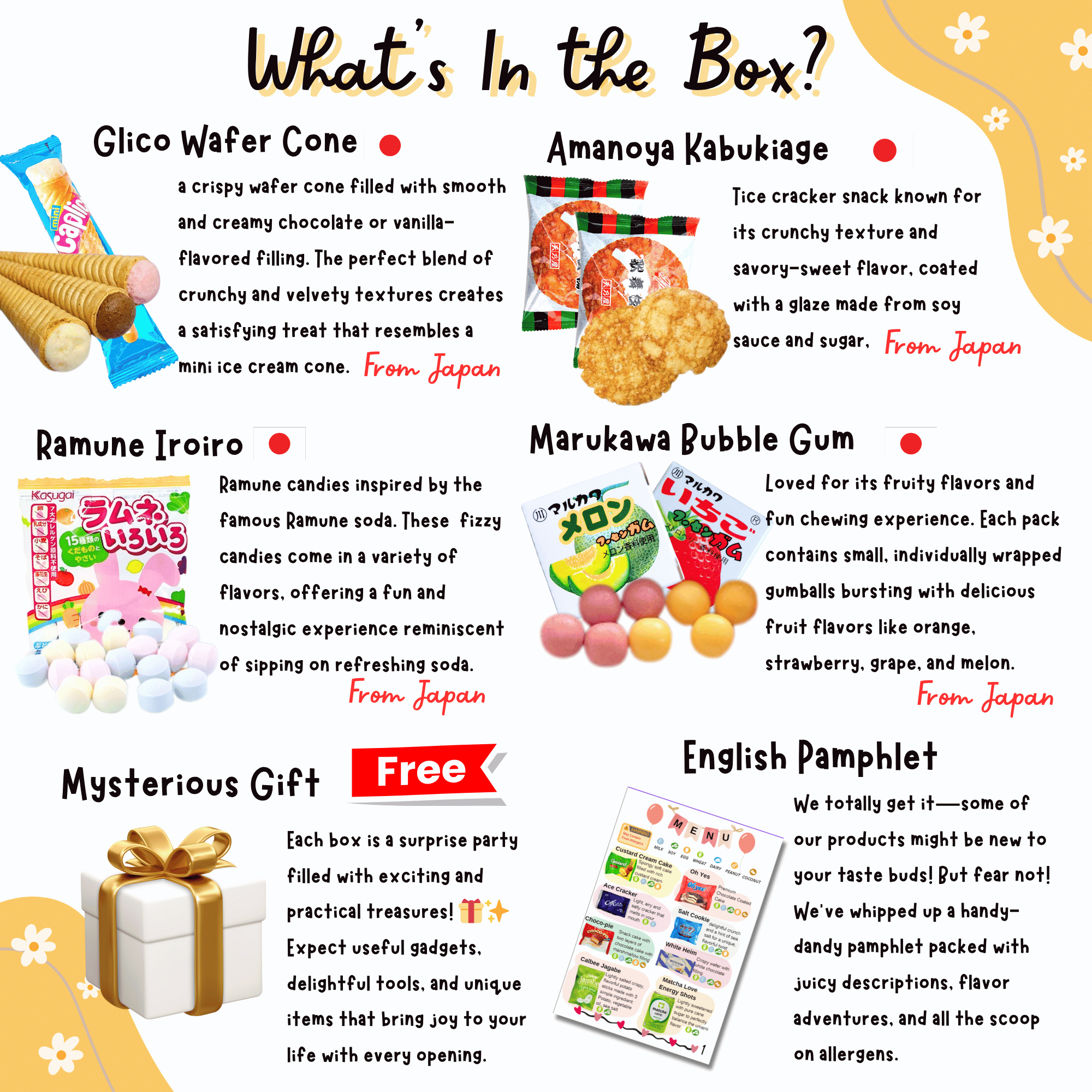 DOTORI SNACK BOX Korean Snacks Japanese Snack Box (40 counts) Asian Candy Sweet Savory Exotic Snacks Mystery Box, Care Package Bundle - Gift for Friends, Family, Loved Ones, Coworkers, Colleagues