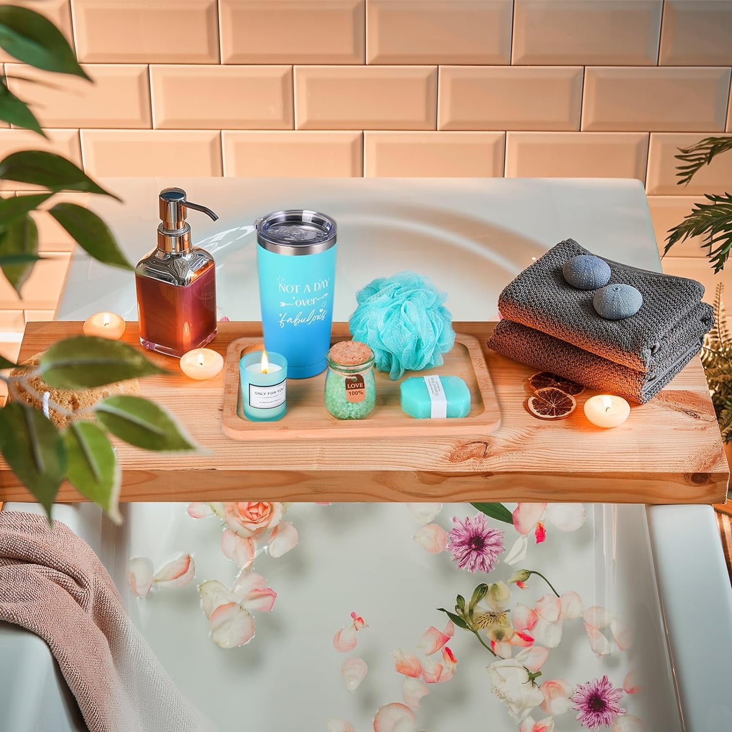 Birthday Gifts for Women - iTi Direct Relaxing Spa Gifts Basket Set Box for Women, Unique Happy Birthday Gift Ideas for Her Grandma Mother Teacher Nurse Friend Wife Sister Daughter Holiday