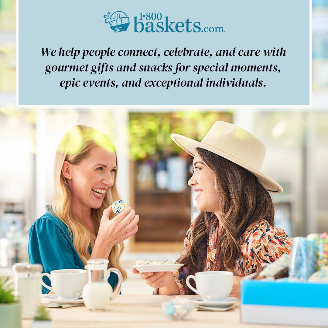 GreatFoods Thank You Treats & Fresh Fruits Tower Fruit Git Basket to say Thank You for Corporate Gifting, Snack Gift Basket, Gourmet Food Gifts