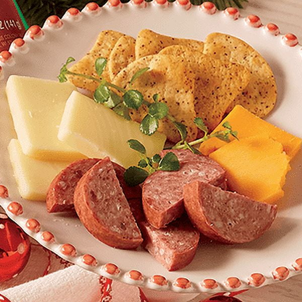 The Swiss Colony Sausage & Cheese Bars - Assorted Cheese and Summer Sausage Gift Box of 8