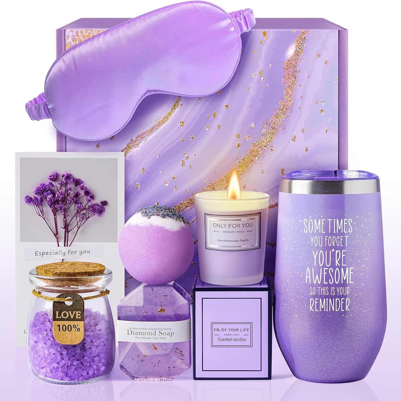 Cadorn Mother’s Day Creative Gift Box for Best Friends – Curated Friendship Gift Set with Beauty & Lifestyle Essentials, Thoughtful Companion Present for Women