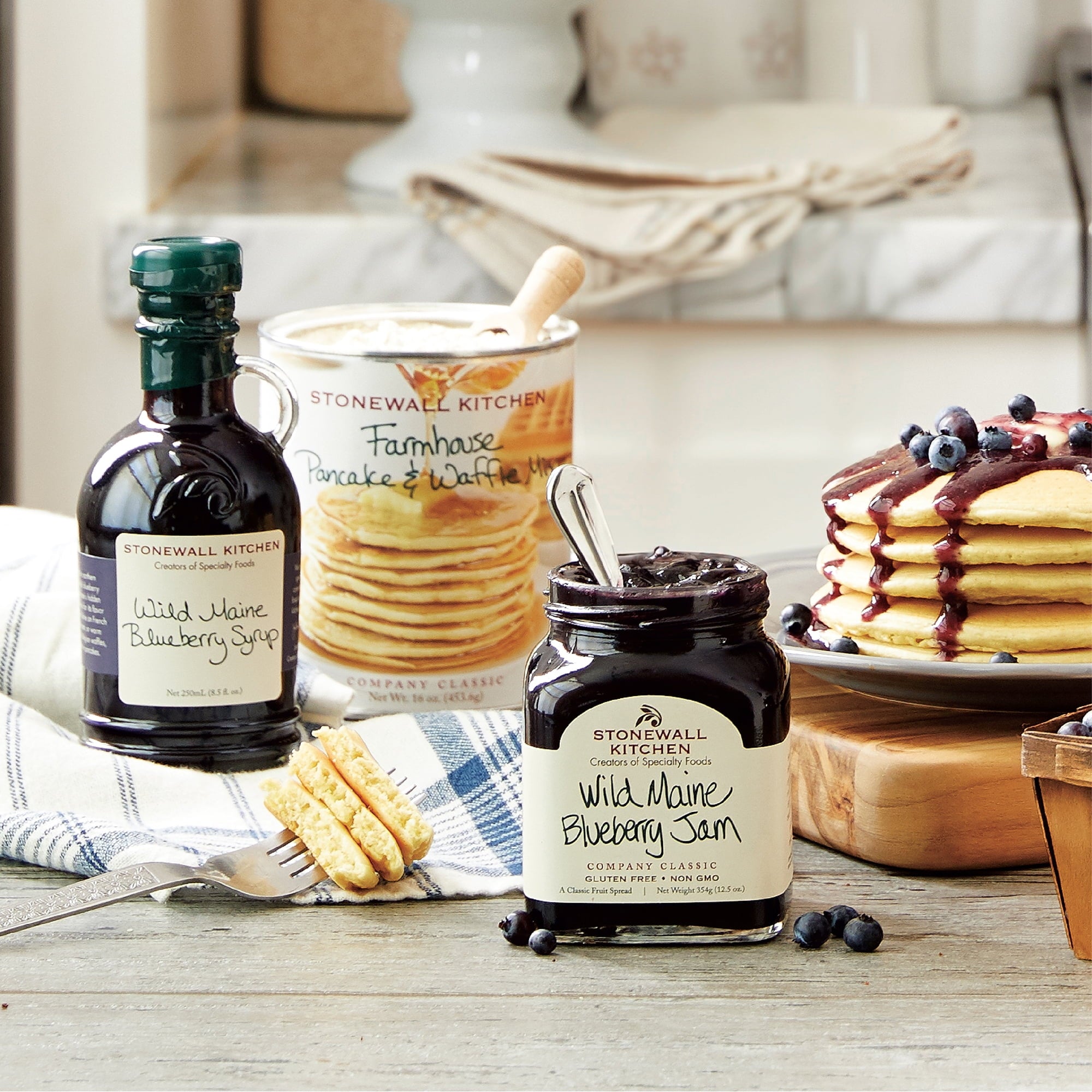 Stonewall Kitchen Holiday 2025 Blueberry Breakfast Gift