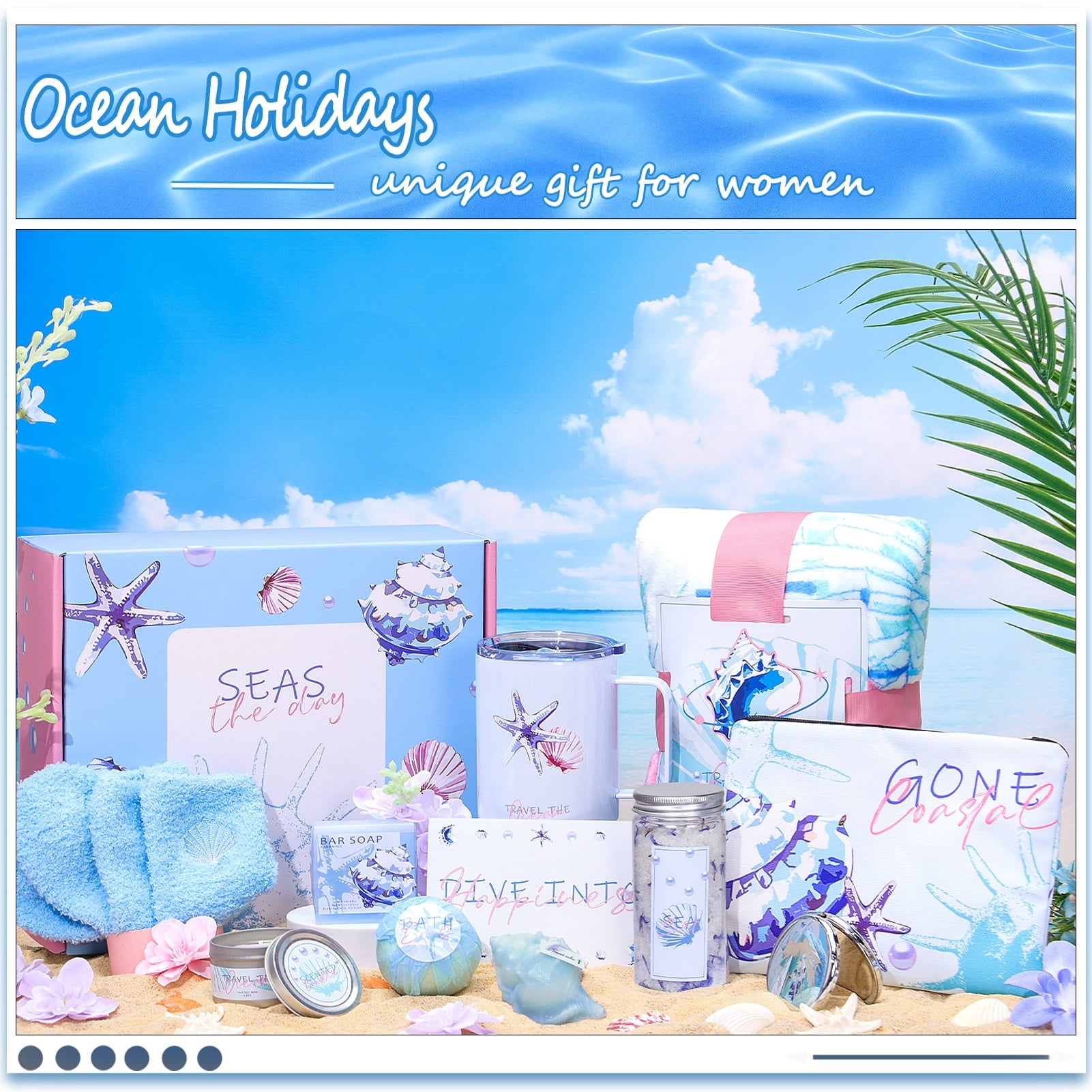 Blisscok Self Care Gifts for Women Get Well Soon Gift Baskets Care Package, Flannel Blanket Personalized, Feel Better Thinking of You Birthday Gifts for Mom Wife Grandma Friend Sister Her