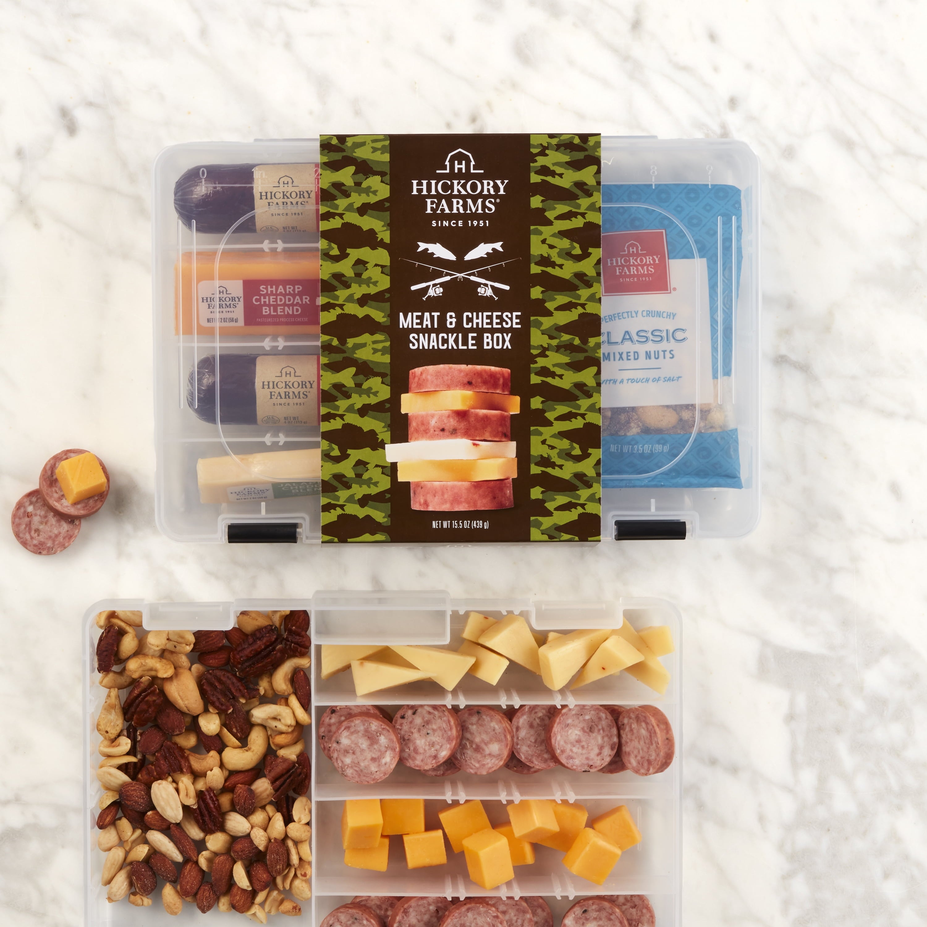 Hickory Farms Meat & Cheese Snackle Box | Gourmet Charcuterie Gift Box
