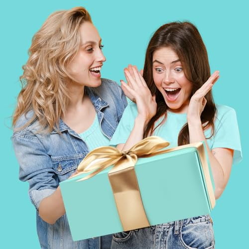 Gift Basket for Women, Best Birthday Gifts Set, Self Care Gift, Care Package, Get Well Soon Gift Box, Unique Ideas Spa Present Kit for Mom Girlfriend Her Sister Wife Friends Woman (Ocean)