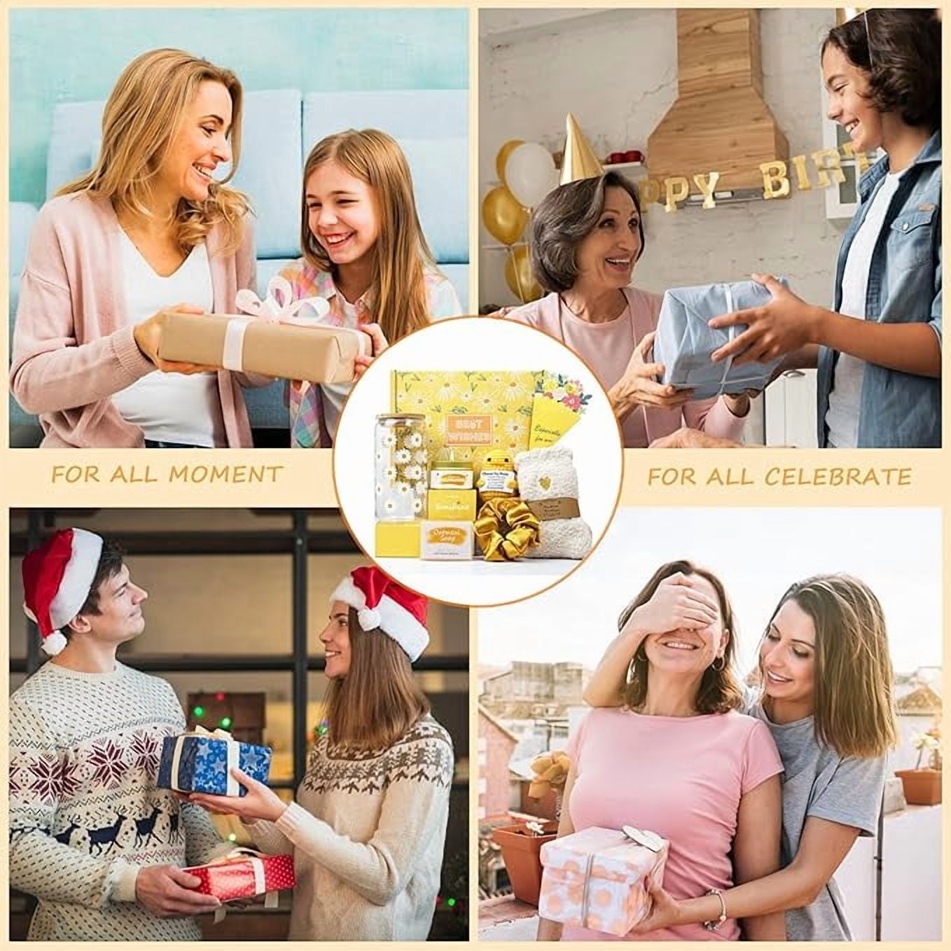 Gracetop Gift Baskets for Women, Unique Birthday Gifts for Mom, Best Friend  Christmas Gifts - Brighten up Her Day!